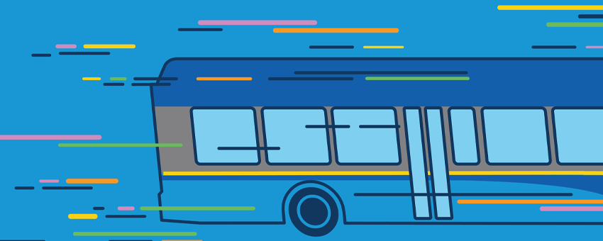 Illustration of Bus Rapid Transit