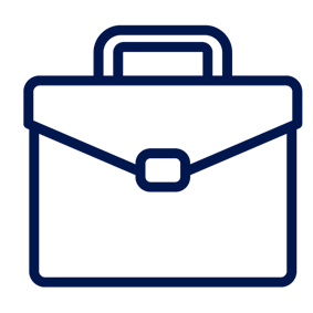 icon of a work briefcase