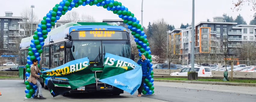 R6 breaks into banner saying "RapidBus is Here"