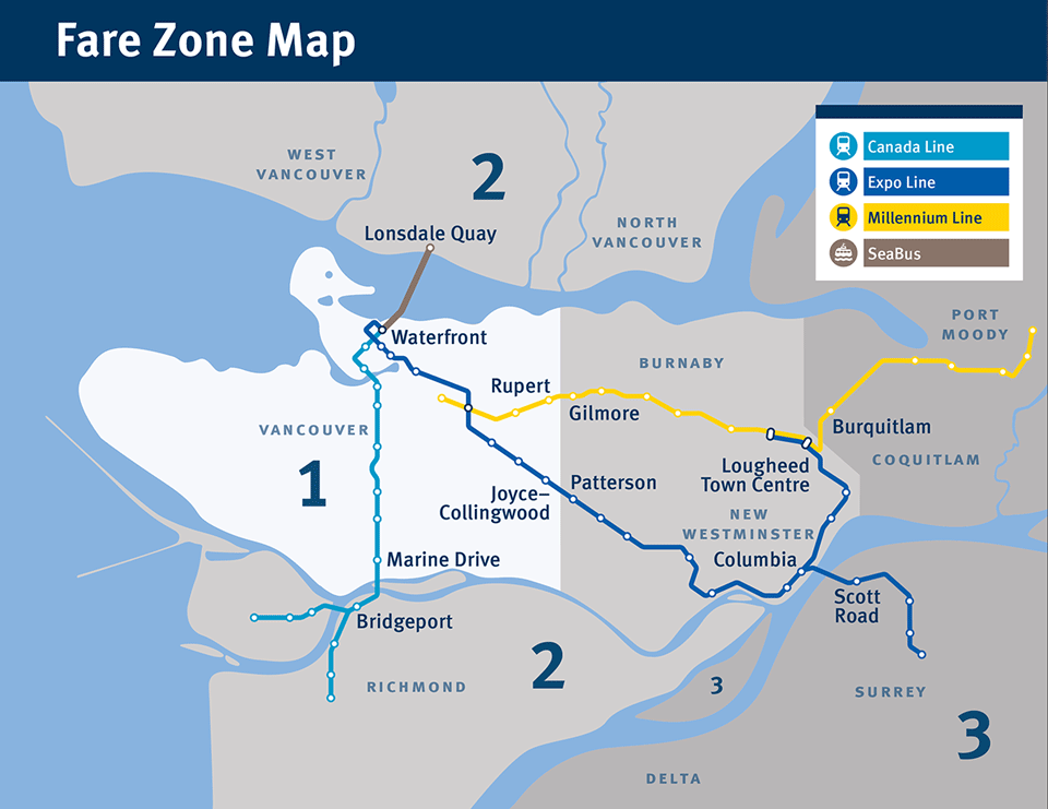 Pricing And Fare Zones 2022 